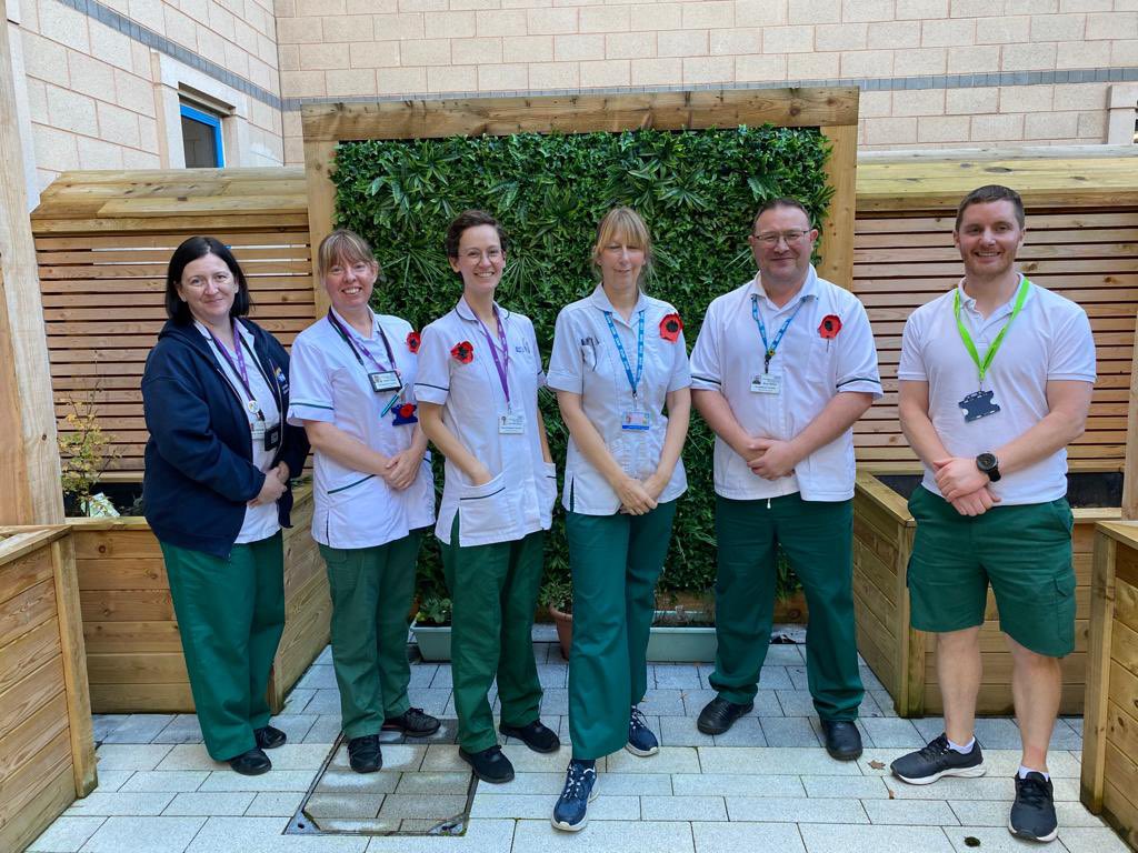 As #OTWeek23 draws to a close this weekend, we salute our colleagues in green, whose work promotes patient independence as part of stroke rehab. Just a few of our colleagues pictured here, who work with patients in hospital and at home 🧠🟢 #stroke #rehab @UHMBT @theRCOT