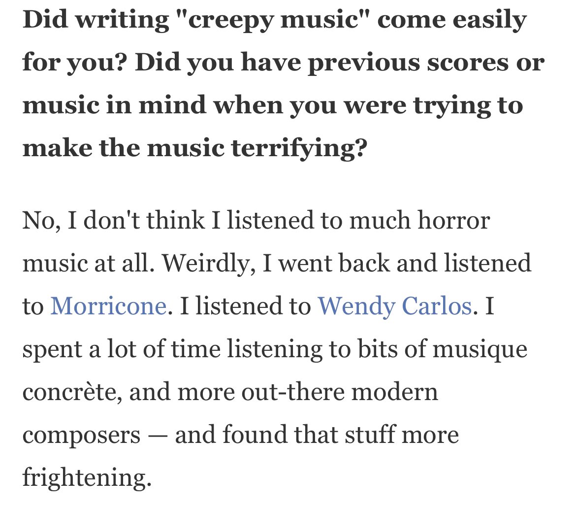 RPL_highlights's tweet photo. Thom Yorke on Ennio Morricone’s influence on OK Computer and the Suspiria soundtrack. https://t.co/YaEG5R9zRo