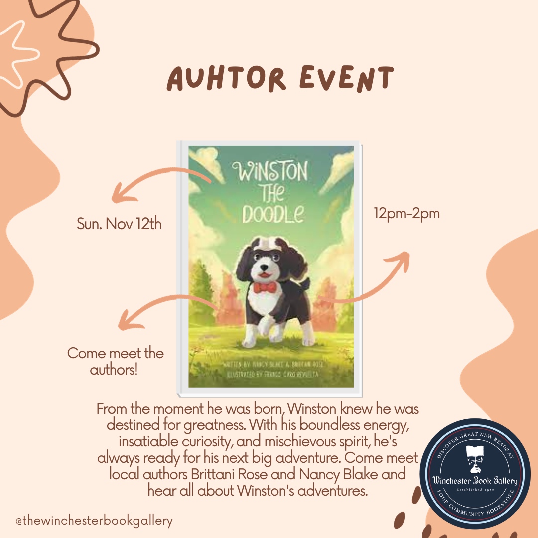 Heads up! This weekend we are hosting authors Brittani Rose &amp; Nancy Blake. Come hear all about their book and pick up a signed copy!

#shoplocal #indienext