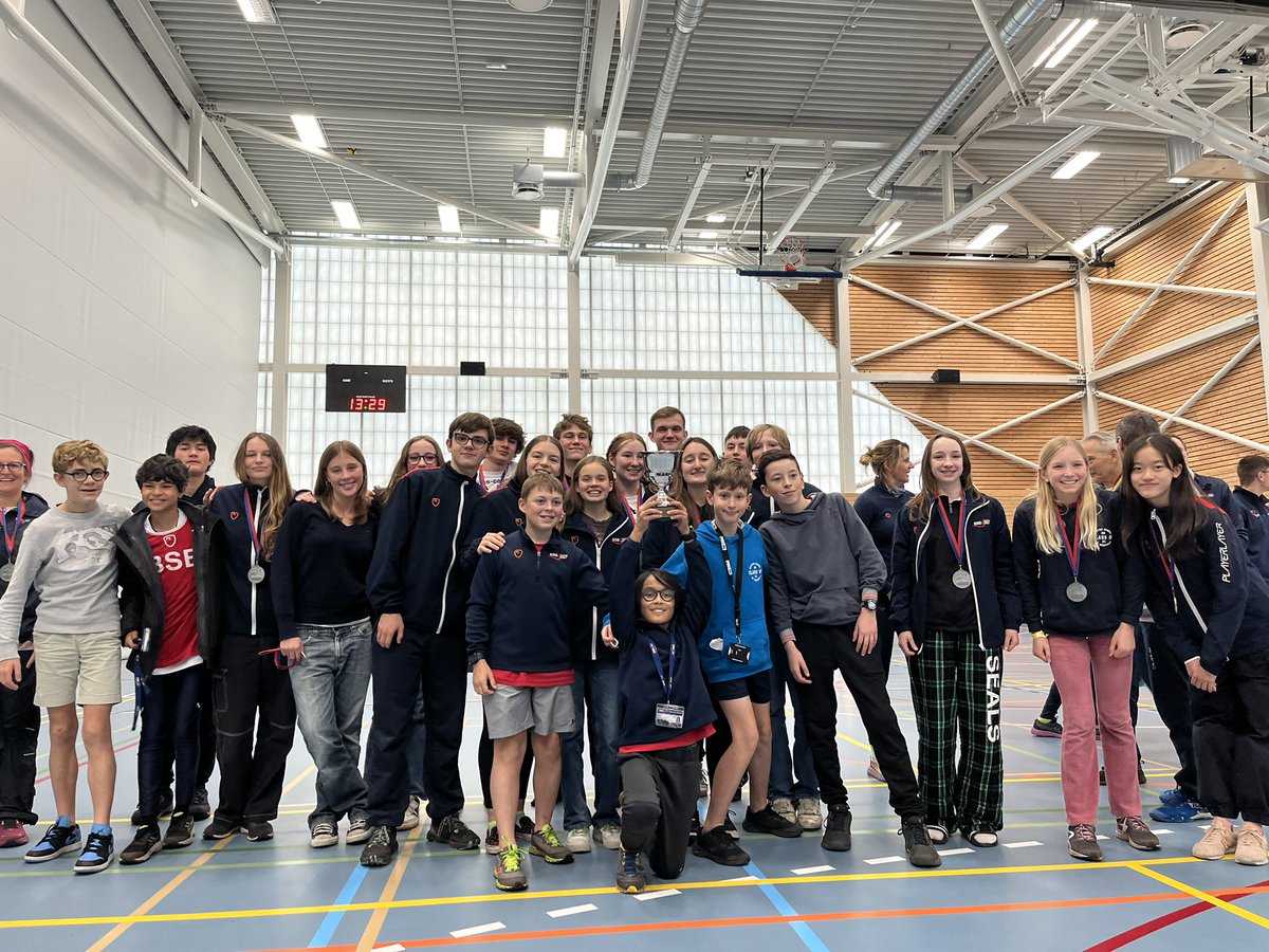 Super proud of the BSB XC team. 1st Yr competing in the ISAA competition and 1st time taking part in a mixed relay competition. JV girls 🥈 Varsity girls 🥈 Varsity boys 🥈 and JV boys 4th. Overall 2nd 🥈 place 🎉 Bravo 👏 <a href="/BSB_Brussels/">The British School</a> <a href="/BSB_Sports/">BSB Sports</a>