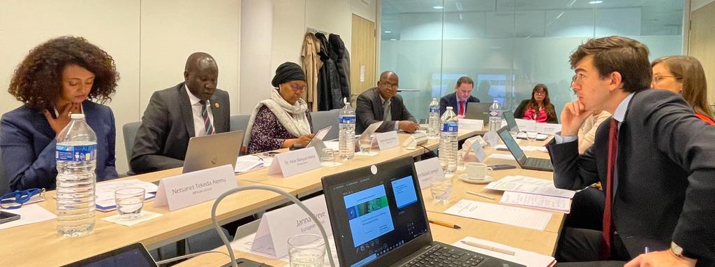 Honoured to co-chair the first ever EU-AU Structured Dialogue on Preventive Diplomacy and Mediation in Brussels. Excellent exchanges for operational engagement for peace. More to follow soon 🕊