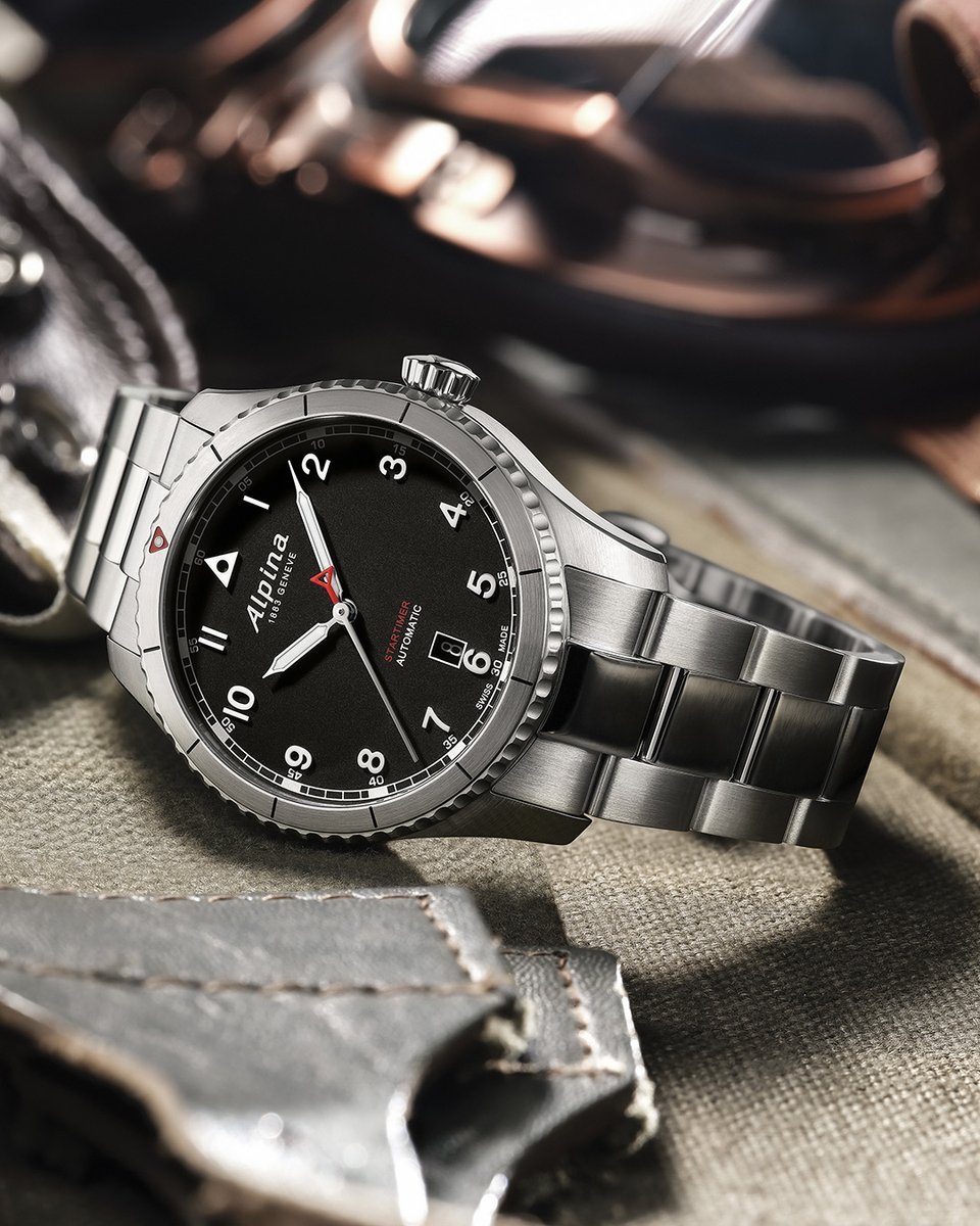Alpinawatches's tweet image. Founded in 1883, Alpina was present during aviation’s pioneering days, and has become a benchmark for professional pilots’ watches. This is the Startimer Pilot Automatic, a modern-day pilot's watch.

Learn more: bit.ly/3MneOH0

#StartimerCollection #PilotWatch #SwissMade