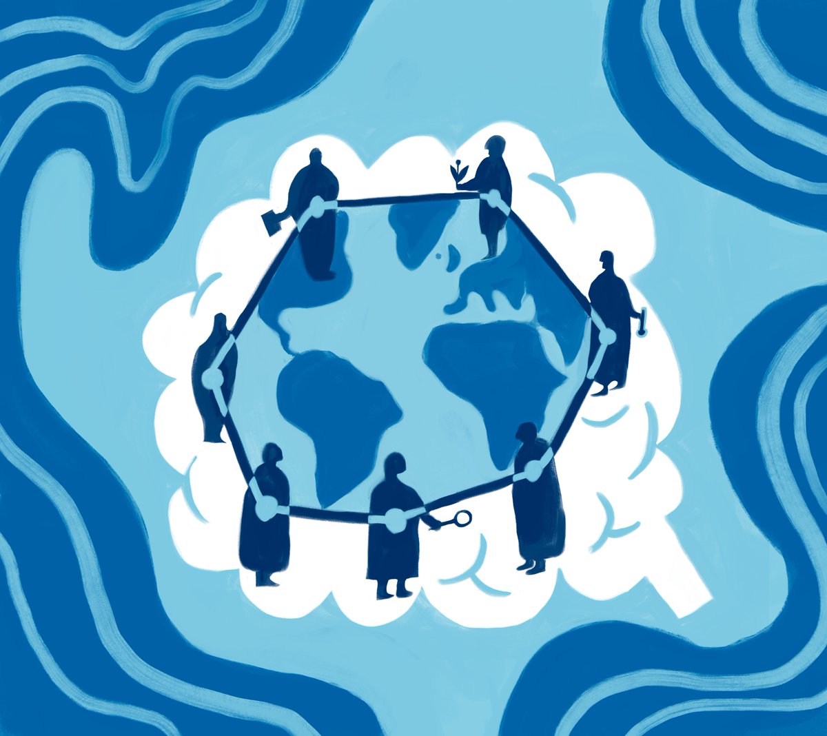 "It's a privilege to contribute to the community building, celebration, experience sharing, learning &amp; critical research agenda at the heart of Connecting Climate Minds" 💚

Meet #ConnectingClimateMinds team member Katherine DeLand in our latest newsletter
mailchi.mp/e44284564244/c…