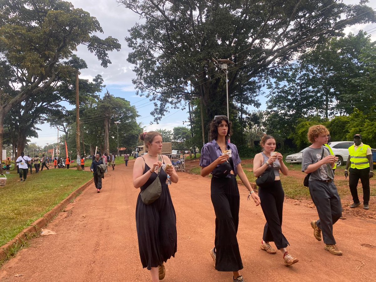 stv_select4fun's tweet photo. A group of foreigners enjoying Rolex at Nyege Nyege festival happening in Jinja

#STVUpdates https://t.co/sOvfRjwDwh