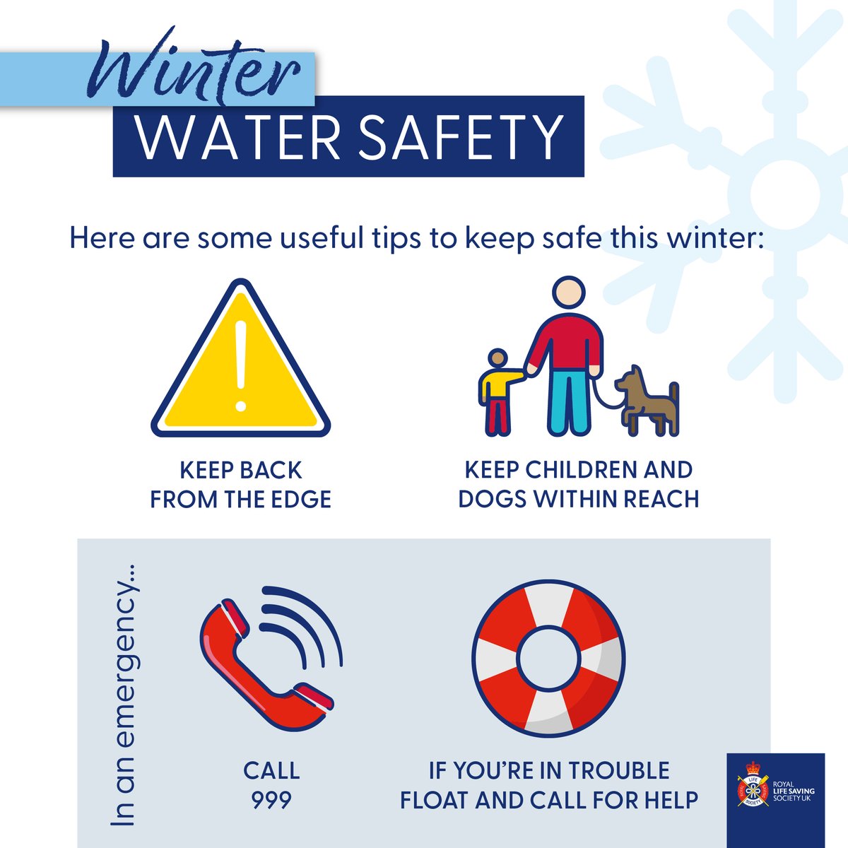 ❄️ Winter water safety is essential to keep in mind as the temperatures drop. ❄️ 

Your safety is the top priority, so stay vigilant and enjoy winter responsibly!

You can find more advice and guidance on our website: rlss.org.uk/pages/category…

#WinterSafety #WaterSafety #StaySafe