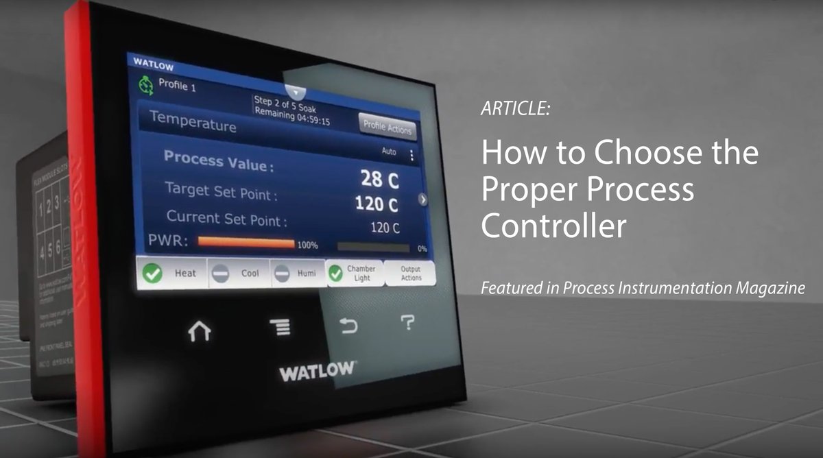 ValinCorp's tweet image. 🔍 Unlock the Secrets of #processcontrol!  Dive into Valin&apos;s article on choosing the right process #controllers. Learn the key factors for optimal control in your industrial processes. Ready to elevate your operations? 

▶ okt.to/2YxhDg

#processheat

@watlow