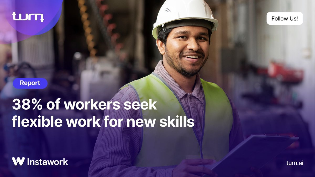 TurnTech_ai's tweet image. 🚀 According to Instawork&apos;s 2022 Flexible Workforce report, 38% of workers seek flexible work for new skills. 🌟 

Background checks ensure trust and security. Let Turn be your partner in building a skilled and reliable workforce! 🛡️

#FlexibleWork #BackgroundChecks #Insights