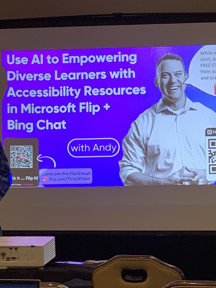 I need to get back into the @MicrosoftFlip game.
@MrCoachK15 blew my mind with all of the new features. The seamless AI integration was really handy!
#HECC2023