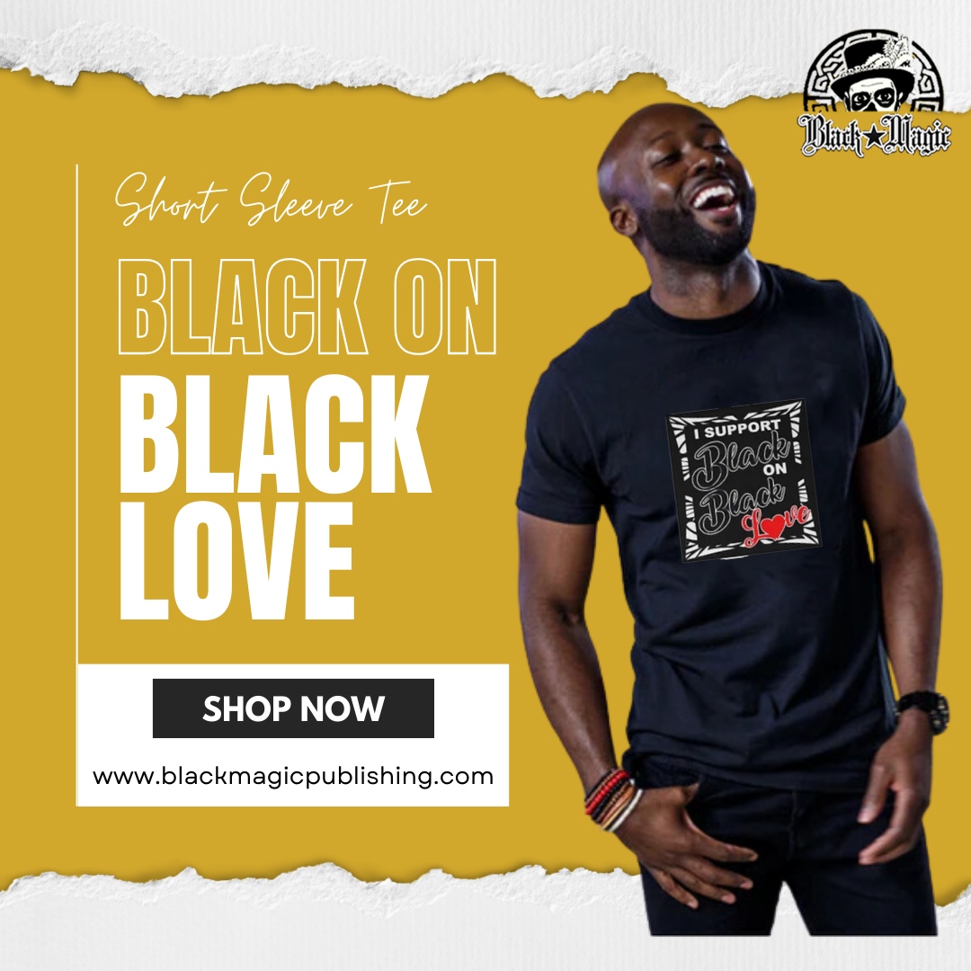 bigrob_ppa's tweet image. Elevate your style with our Black on Black Love Short Sleeve Tee. Celebrate the elegance of unity and simplicity. Shop now and spread the love! 🖤👕 

#BlackMagicPublishing #UnityInStyle