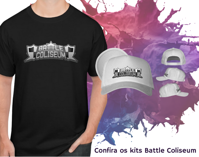 DojoUrbano's tweet photo. A merch do #BattleColiseum está aqui! 
São apenas 100 kits! 

Compre o seu agora e retire no #BC23 ou receba em casa.

*confira detalhes na descrição dos produtos no site
https://t.co/mR052KrGeG https://t.co/Pl4ndReXn9