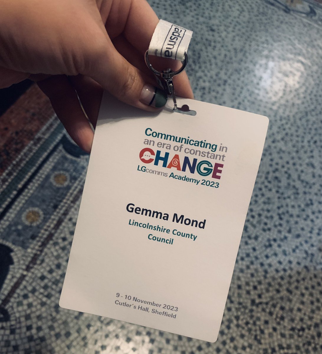 Really interesting couple of days at  #CommsAcad23. Lots to take away! Thanks for having us Sheffield.

@LGcomms @TheCutlersHall