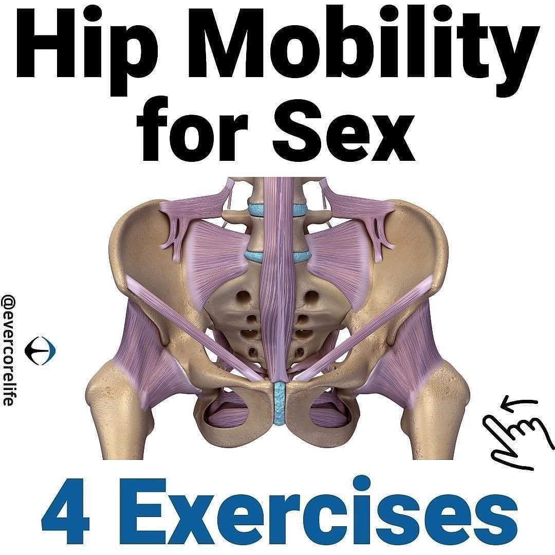 Hip mobility exercises to improve your sex Life (All Men should do this exercise) 👇💯