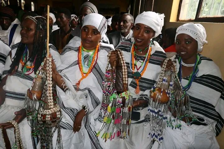 Step into a world of timeless elegance with Guji Zone's traditional attire! 
facebook.com/Visiteth251/po…
#VisitOromia #Ethiopiasabundance #Landofdiversebeauty #ExperiencingYourChoices