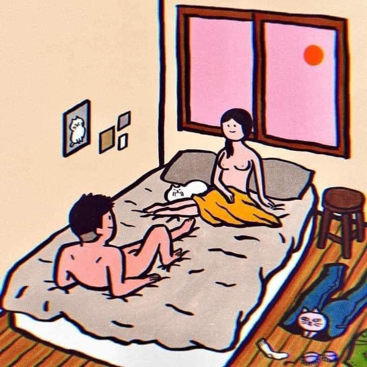 Hacemos el amor y cada vez nos tenemos más ganas