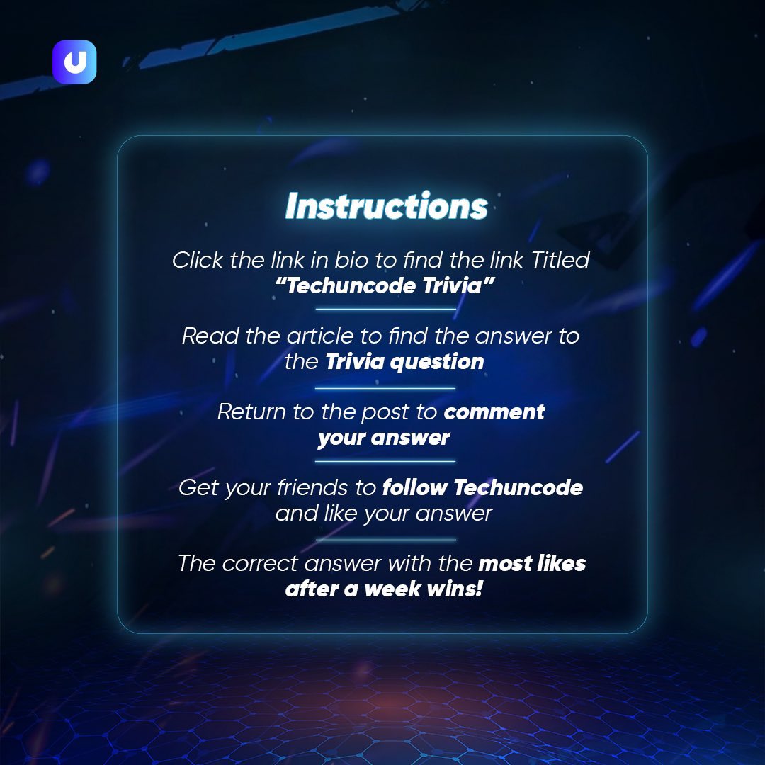 techuncode's tweet image. Techuncode Trivia!
Week 3
According to the article, What is the underlying issue for Nigeria’s forex crisis?
Swipe to see the instructions.
The correct answer with the most likes by 5pm next Thursday wins. Simple!
#techuncode #TechuncodeTrivia