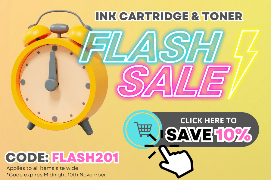 INKredible_ink's tweet photo. Our Friday Flash Sale is now active until midnight!

Save 10% on all #PrinterSupplies at https://t.co/xREhlHGlui

Use Discount Code FLASH201 at the basket! https://t.co/DmtnLc72Sx