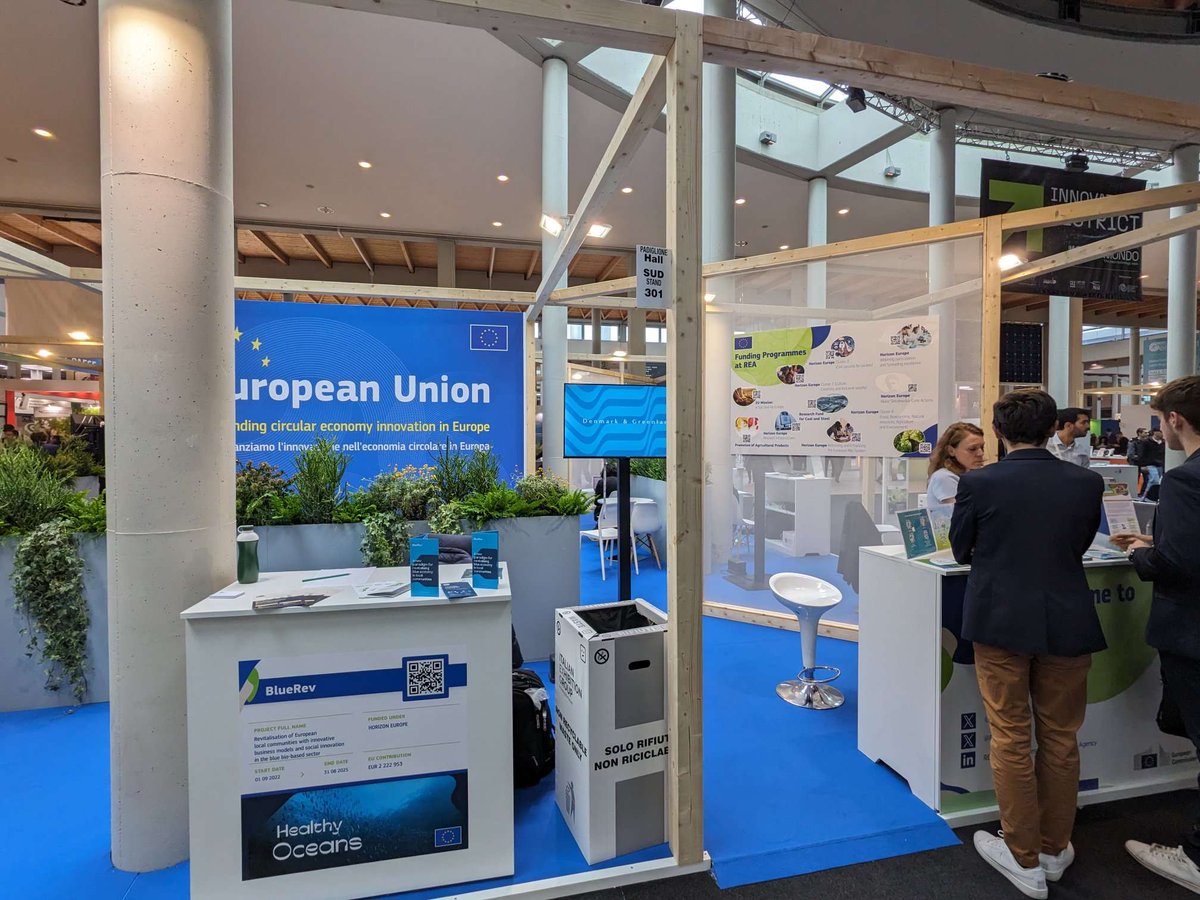 Today is the day! 🎉
We're happy to share that we're present at the highly anticipated event- @Ecomondo. 😃
Are you around? Come and visit our stand!😍

#LIFEprojects #LIFEprogramme #EMFF #EMFAF #CEFTransport #InnovationFund #HorizonEU #Transport #H2020 #EUGreenDeal #EUFarm2Fork