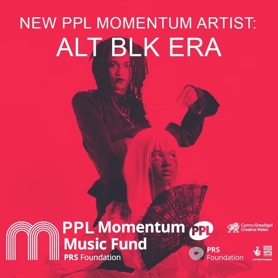We're so happy to announce that ALT BLK ERA are being supported by @PPLU as momentum artists! 🎉🖤 

We can't wait to show you all what we've got In store for 2024! 👀🔥

#PPLMomentum