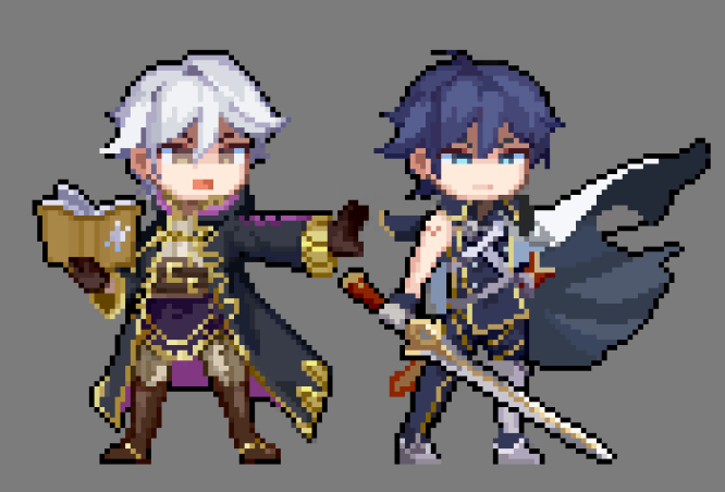 DragonWay233's tweet photo. #Fireemblemawaking #ファイアーエムブレム覚醒 #FireEmblem #FE覚醒 #pixelart https://t.co/hSKeJ3aTdW