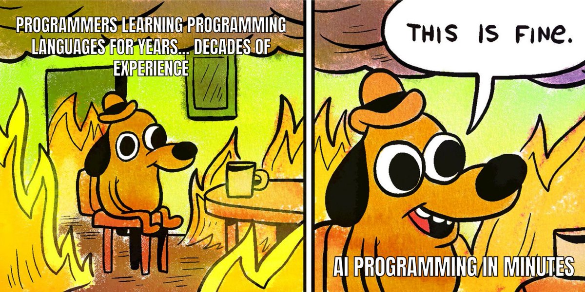 AI is changing the dev game ! What used to take years of coding is now done quicker with AI. It's turning complex challenges into easy tasks. Development marathons? More like a walk in the park now!