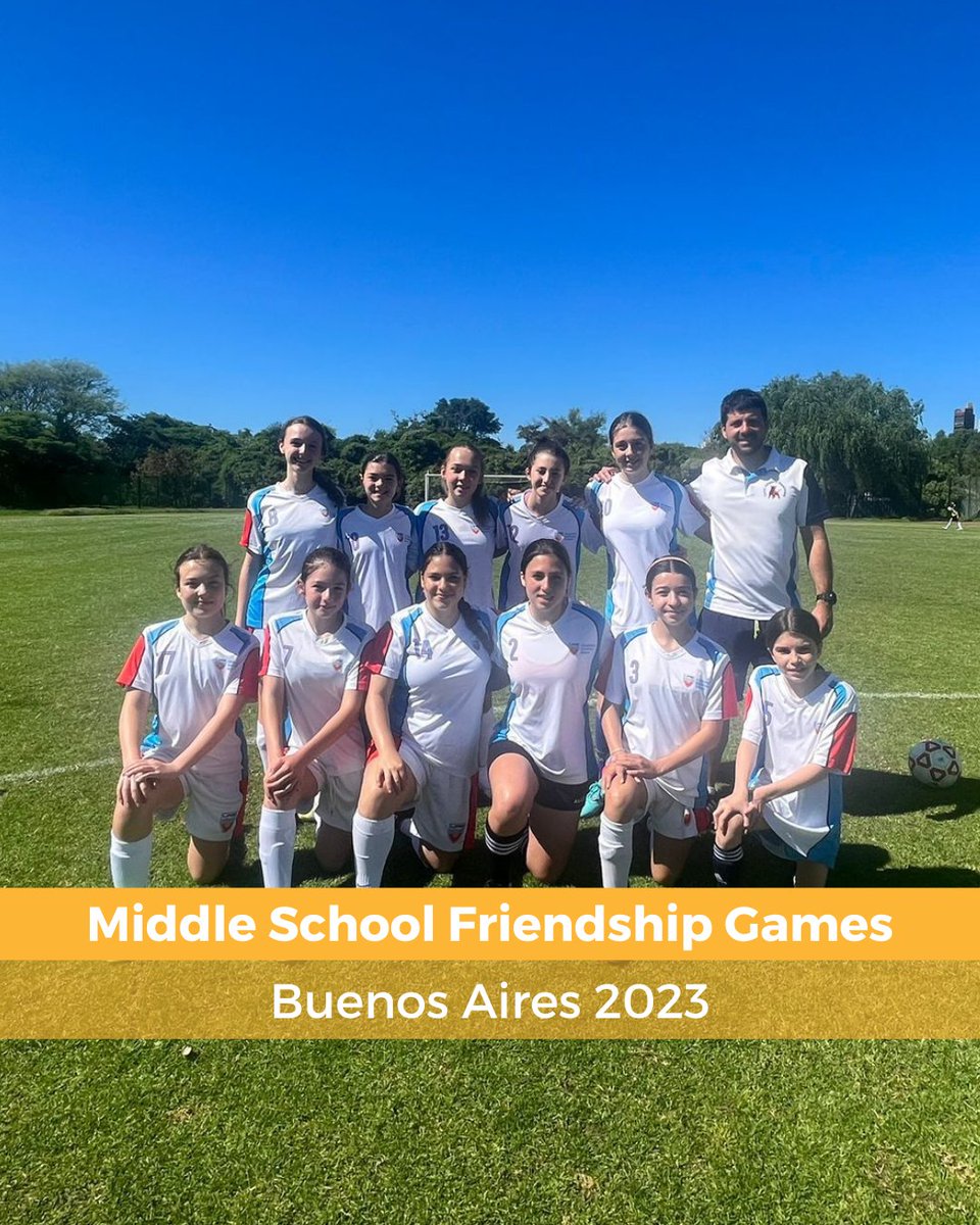 UASLearns's tweet photo. UAS Middle Schoolers are in action at the Friendship Games in Buenos Aires, hosted by @AELCondors ! It's a fantastic mix of competition and camaraderie as they play soccer and volleyball. Go UAS! https://t.co/xXmXx9Nh48