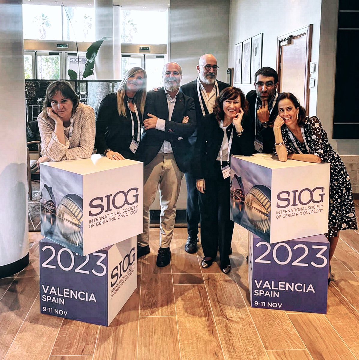 The example of #multidisciplinarity of #gerionc / #geriheme in Spain 🇪🇸: #oncology, #hematology and #geriatric specialists gathering in Valencia for #SIOG2023