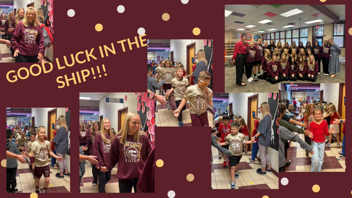 Good Luck to our 3rd and 4th grade SuperBowl Bound teams and our Region Champion Cheerleaders in State!!!