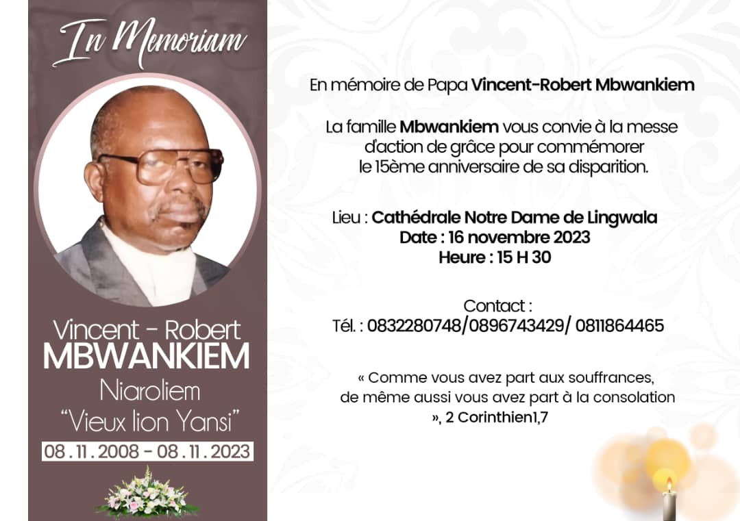 Bungujoss1's tweet photo. Messe d'action de grâce 
pour les 15ans d'anniv de la disparition de celui qu'on avait surnommé "le Vieux Lion du Zaïre", un opposant redoutable du régime Mobutu et l'un des membres fondateurs de l'UDPS.
@JMbwankiem https://t.co/LiKJhGLhub