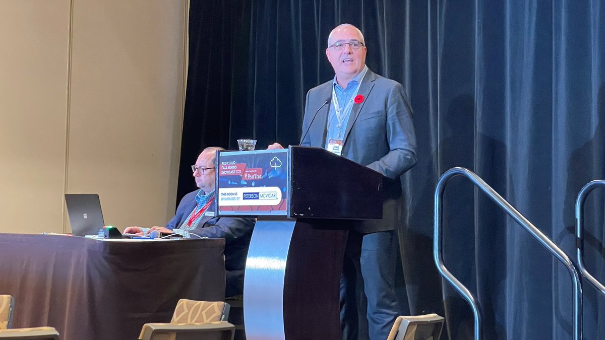 Our CEO Craig Scherba presenting at <a href="/RedCloudFS/">Red Cloud FS</a> Fall Mining Showcase