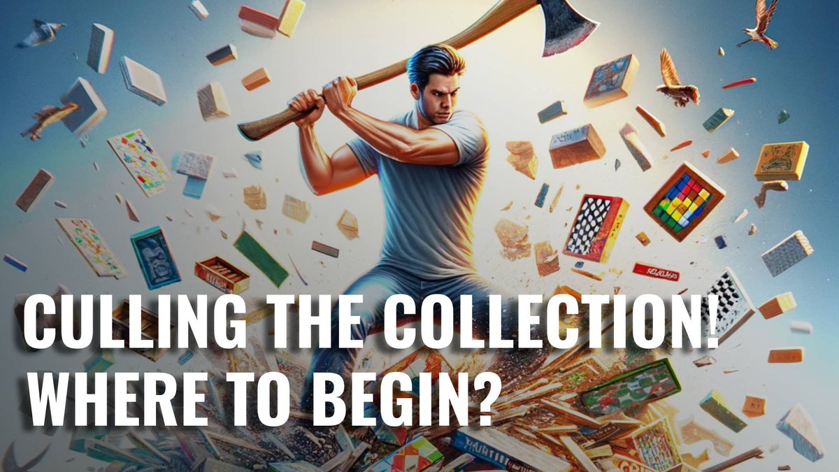 ontabletop's tweet image. Sparked by a discussion in the forums over #OnTableTop, Ben talks about those piles of potential and the culling that might be needed. How do you even start?! beastsofwar.com/featured/piles…