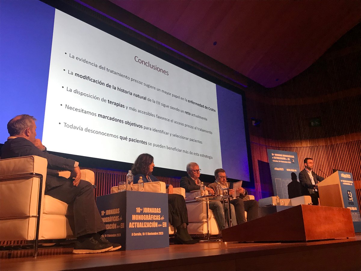 EIGA (@eigaeii) on Twitter photo #eiga2023
Enfermedad precoz
<a href="/Iagorlago/">Iago Rodriguez-Lago</a> de <a href="/OSIBGaldakaoESI/">OSIBarru-GaldakaoESI</a>
👉🏼 Todavía desconocemos muchas cosas
🙌En pacientes de alto riesgo se puede detectar enfemedad presintomatica, y podria haber posibilidad de intervenir #eiga2023
Enfermedad precoz
<a href="/Iagorlago/">Iago Rodriguez-Lago</a> de <a href="/OSIBGaldakaoESI/">OSIBarru-GaldakaoESI</a>
👉🏼 Todavía desconocemos muchas cosas
🙌En pacientes de alto riesgo se puede detectar enfemedad presintomatica, y podria haber posibilidad de intervenir