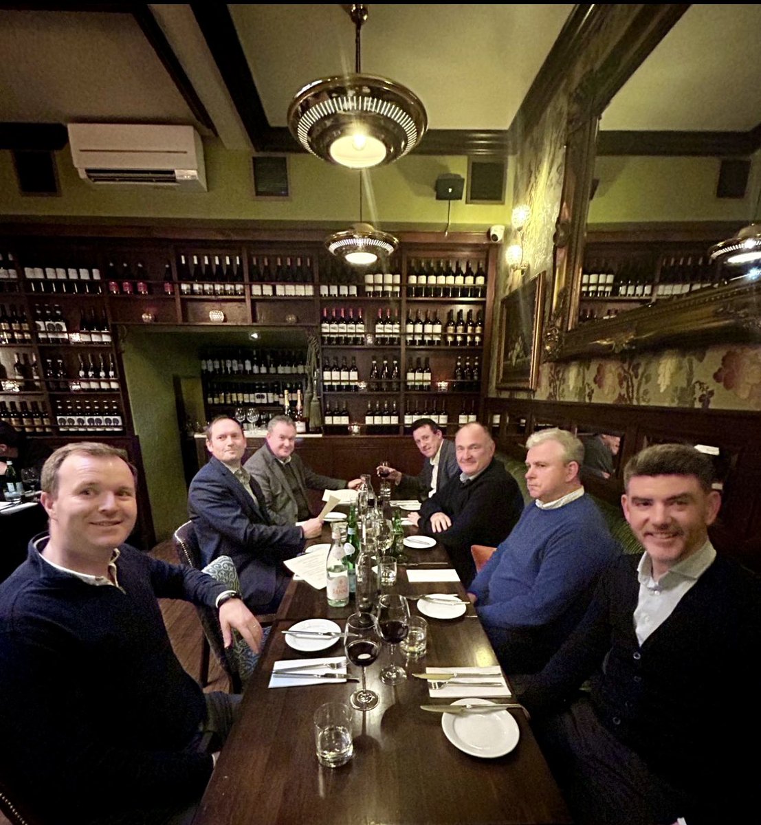 A very lively afternoon with a great bunch o’ lads at the first ASR PPU networking lunch….  …new and old friends, it took until nearly bedtime to catch up on decades of news…watch out for news of the next <a href="/ASR_PPU/">Ard Scoil Rís PPU</a> event 
<a href="/JimmyMulhall/">James Mulhall</a>