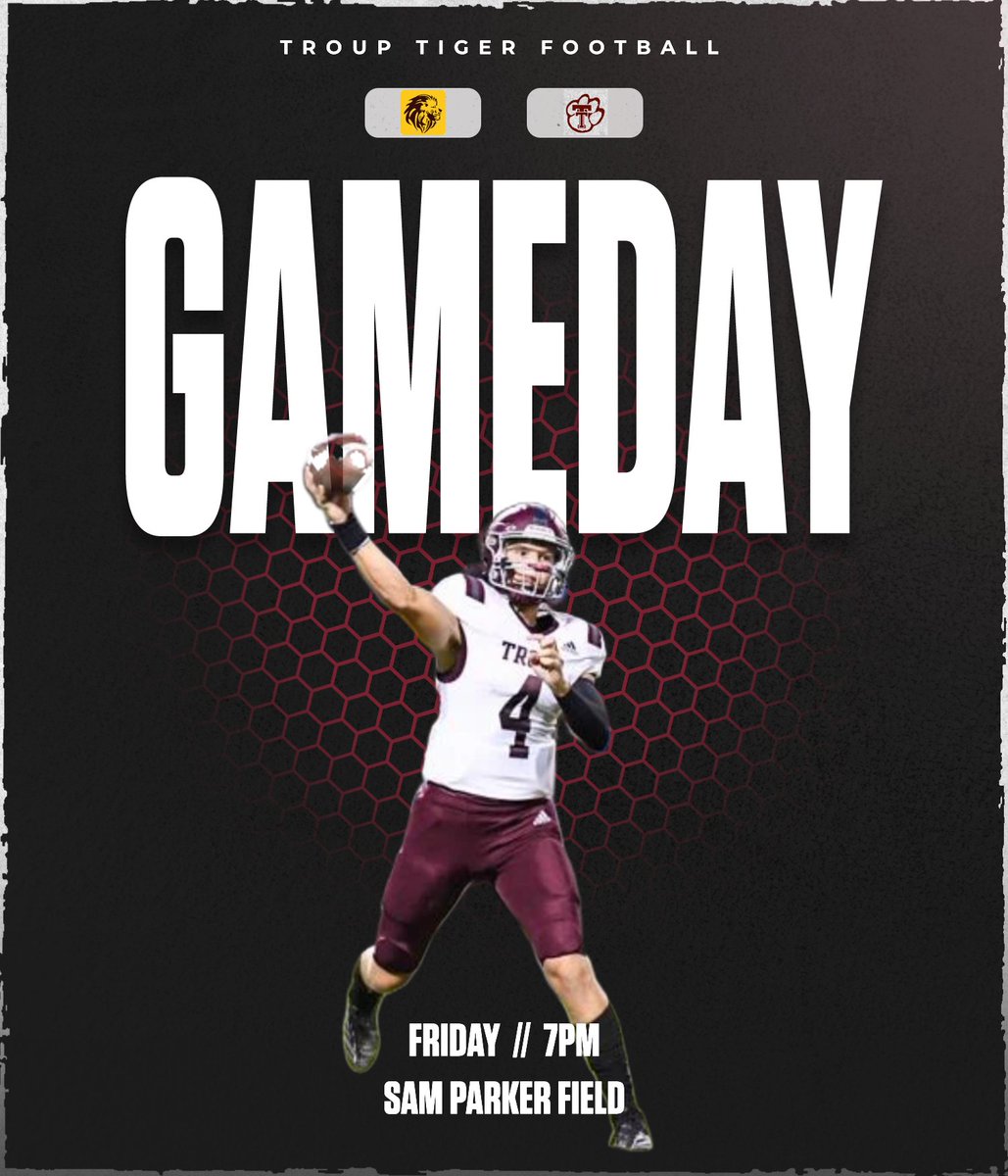 1st Round against New Boston
7 P.M. 
SAM PARKER FIELD 
MT. PLEASANT, TX
