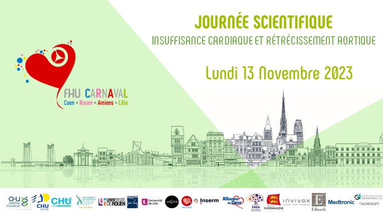 FHU_CARNAVAL's tweet photo. [J-3] avant la journée scientifique de notre FHU! Au programme: les temps forts de la FHU, des conférences exceptionnelles et des présentations de nos étudiants.  📅 Lundi 13/11/2023 📷Hôtel Bourgtheroulde, Rouen
@Cardio_CHURouen
@RHU_STOPAS https://t.co/chaS13gfAc
