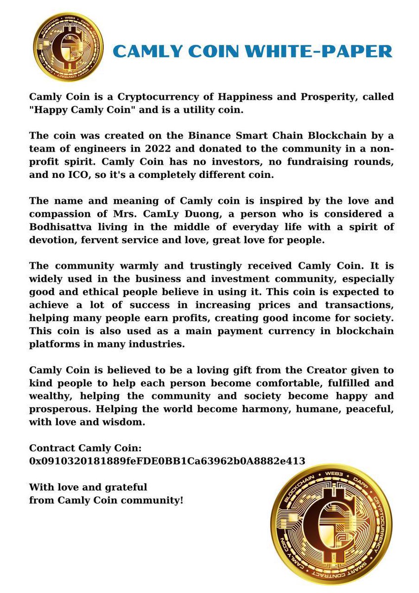 CamlyCoin tweet media