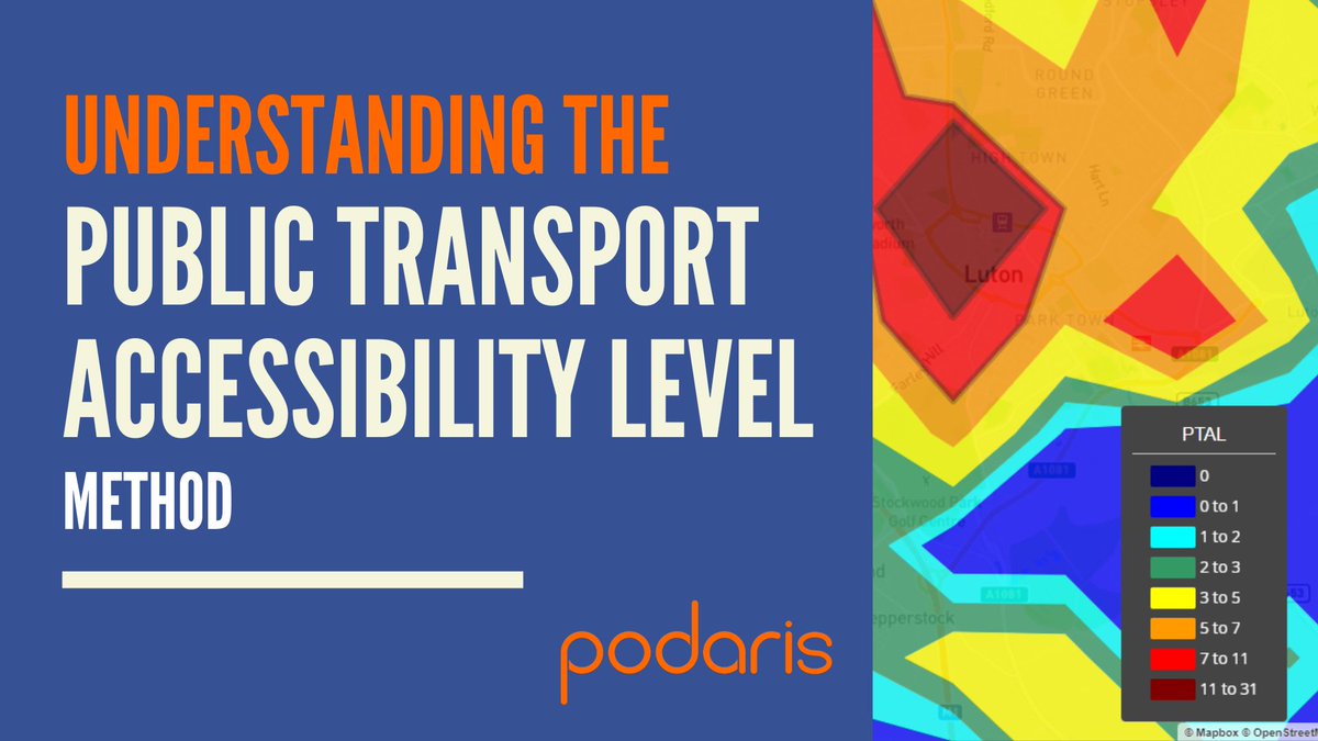 🤷Don't know your PTAL from your MEP?

We demystify PTAL accessibility analysis - why it's important, where it originated and how you can use the new Podaris:Insight to generate PTAL scores and better understand access to public transport in minutes.

blog.podaris.com/ptal-accessibi…