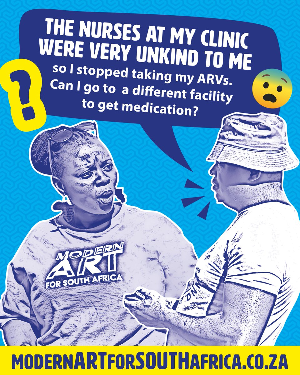 modernart4sa's tweet photo. We know that Nurses can be difficult, but that shouldnt be a reason for you to stay away. Your Health should be your priority. #BackToCare #Asqhubheke La Esigcine khona. https://t.co/FwVR0ZpuMP