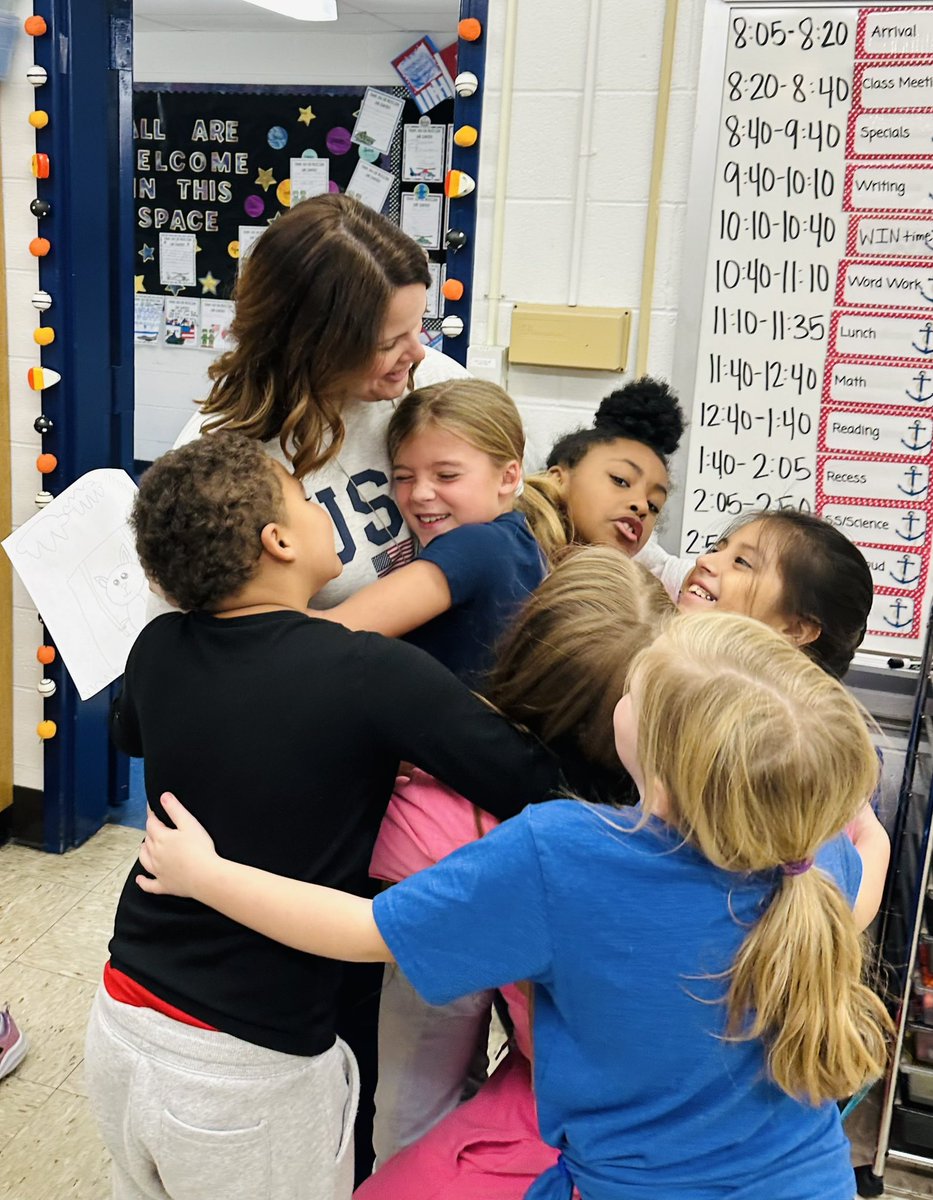 Thanks Ms. Piper’s class for making me feel the love today!!! ❤️ I LOVE working with your class!