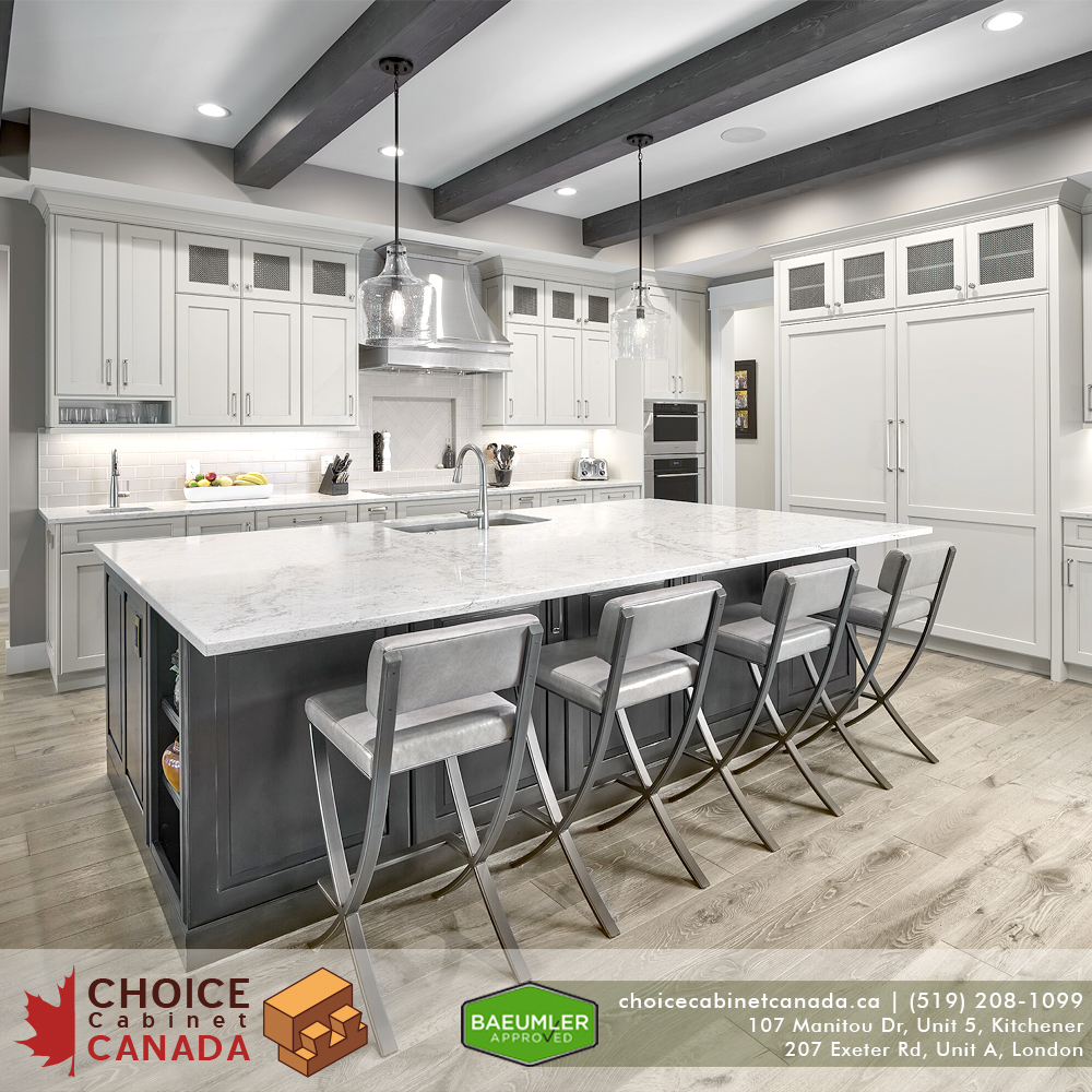 Premium quality cabinetry that's surprisingly affordable. You've got to see it to believe it. Visit our showroom, website or call us today.

ChoiceCabinetCanada.ca 🏡

Kitchener - 107 Manitou Dr., Units 4-5
(519) 208-1099

London - 207 Exeter Rd Unit A
(226) 667-9706