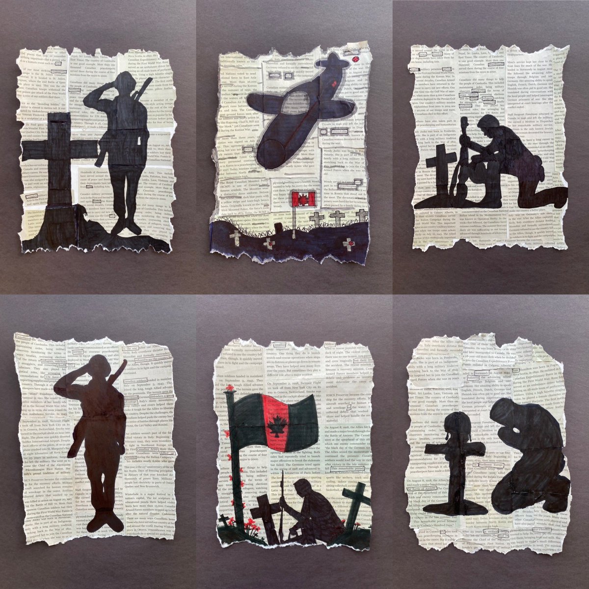 Remembering the soldiers who bravely fought for our country! Their service and sacrifice will never be forgotten. May god continue to bless them and their families. <a href="/TCDSB/">Toronto Catholic District School Board</a> <a href="/TrusteeDAmico/">Frank D'Amico</a> <a href="/FigueiredoOdile/">Odile Figueiredo</a> #RemembranceDay #Grade7