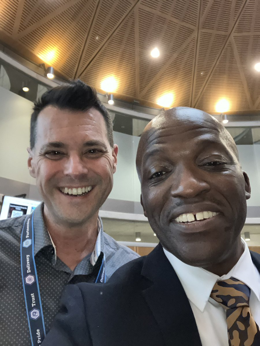 Really great to meet James after so many years. Brilliant OT working with Brent Council.