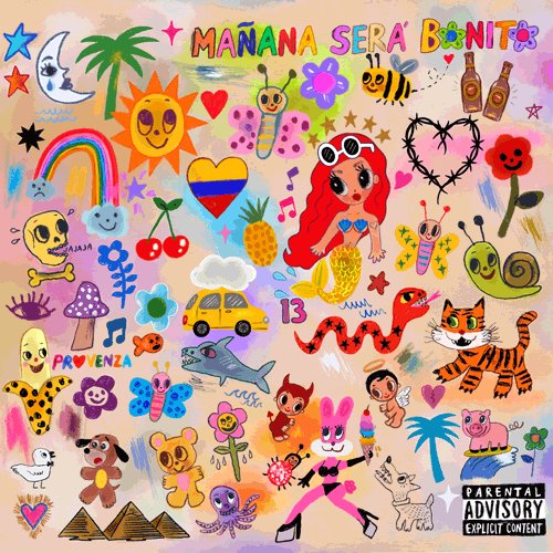 KarolGWW's tweet photo. "MAÑANA SERÁ BONITO" de Karol G es nominado en la categoría "Best Musica Urbana Album" en los #GRAMMYs! 🌈🌸🩷 https://t.co/1IHgPYgoN2