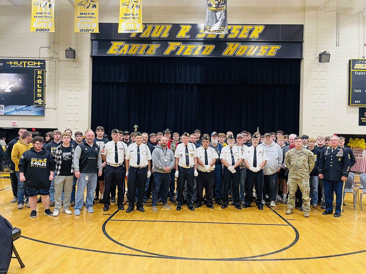 Today, we paid tribute and gave thanks to our veterans.  We are the land of the free, because of the brave.  Thank you.