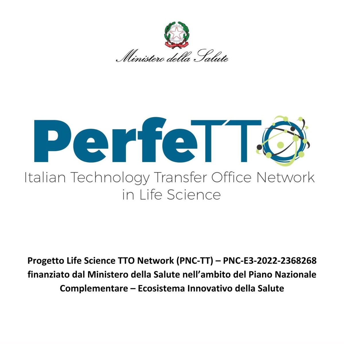 Il @SanMartino_Ge è parte di PerfeTTO, il primo network italiano dei centri del trasferimento tecnologico nelle scienze della vita. Il progetto è cofinanziato dal Ministero della Salute e conta 54 Enti associati. 👉ospedalesanmartino.it/ricerca-scient…