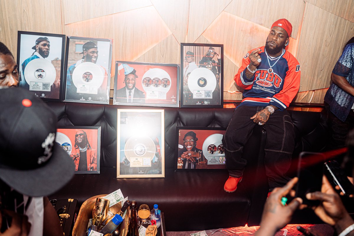 TurntableCharts's tweet photo. .@burnaboy is the most nominated Nigerian artiste at the 2024 #GRAMMYs 

— Best Melodic Rap Performance 
— Best Global Music Album 
— Best Global Music Performance 
— Best African Music Performance https://t.co/vC4rPjje04