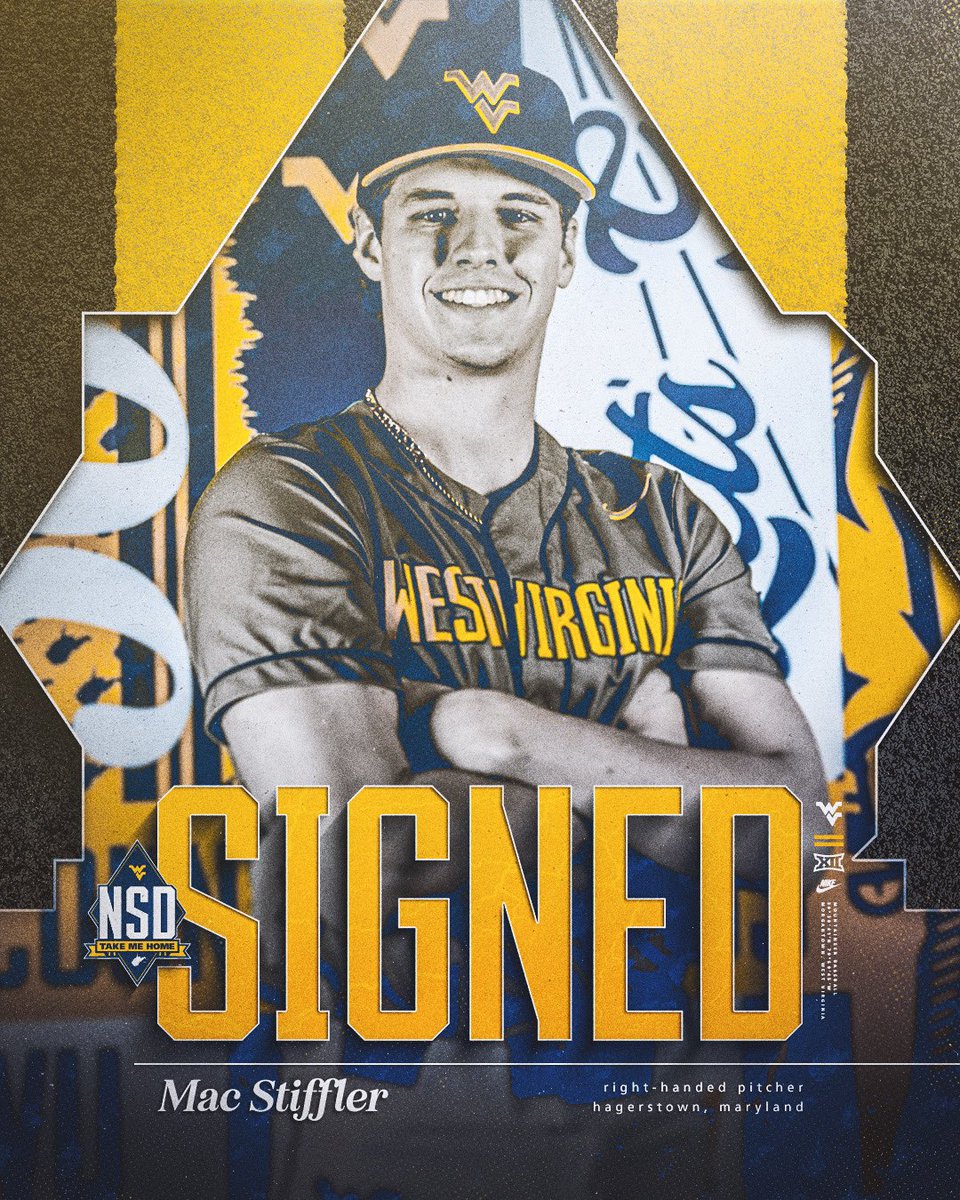 𝓢𝓲𝓰𝓷𝓮𝓭 ✍ Welcome to Morgantown, Mac! #HailWV