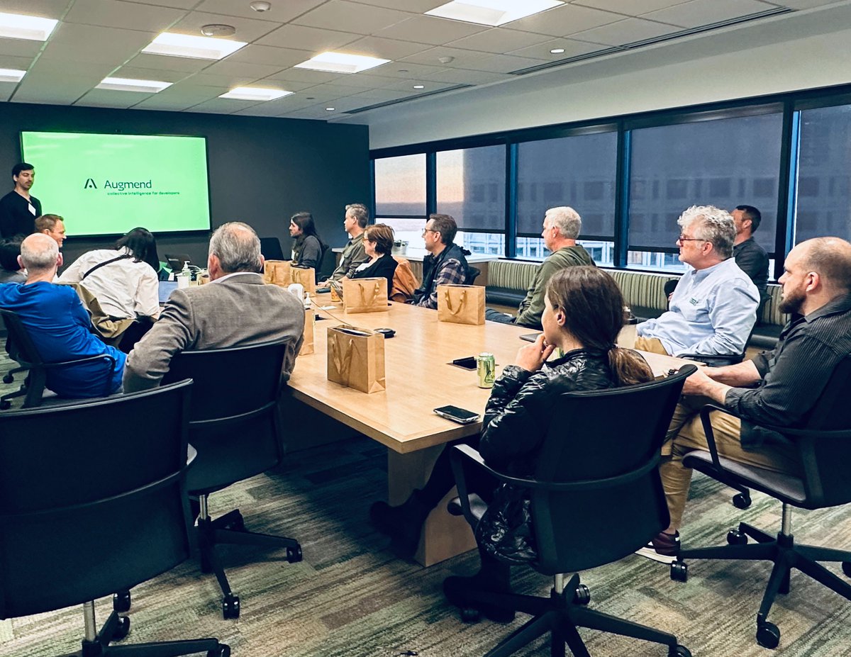 Thank you to our community of founders, advisors, and investors for joining us Wednesday night to reflect on the past year, set bold ambitions for the future, and celebrate our partnership together with special appreciation to the founders of portfolio companies Augmend,