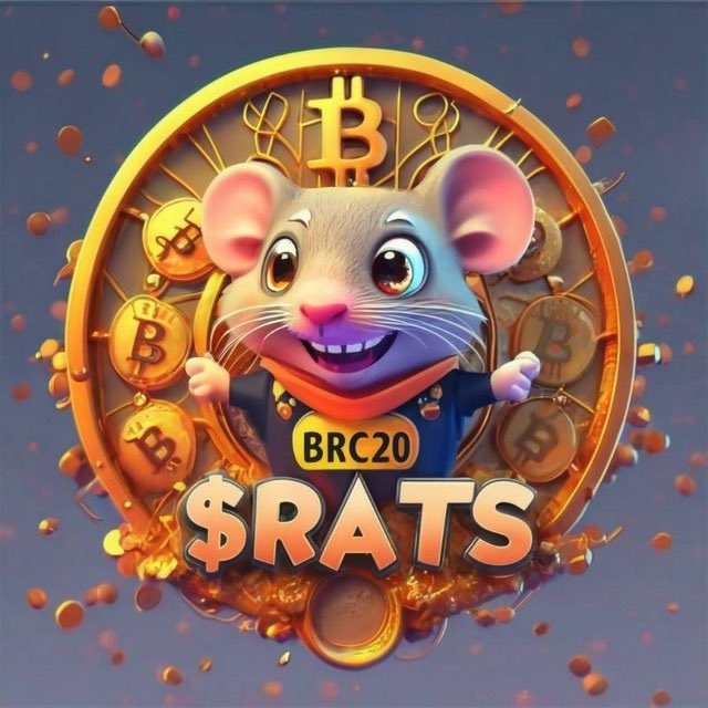 $Rats 最牛逼的概念来了，引爆整个Brc20！！！🫡

比特币概念和白皮书是2008年提出的
2008年就是鼠年，所以中本聪其实早在2008年就为$Rats铺好了道路。🐭🐭🐭
