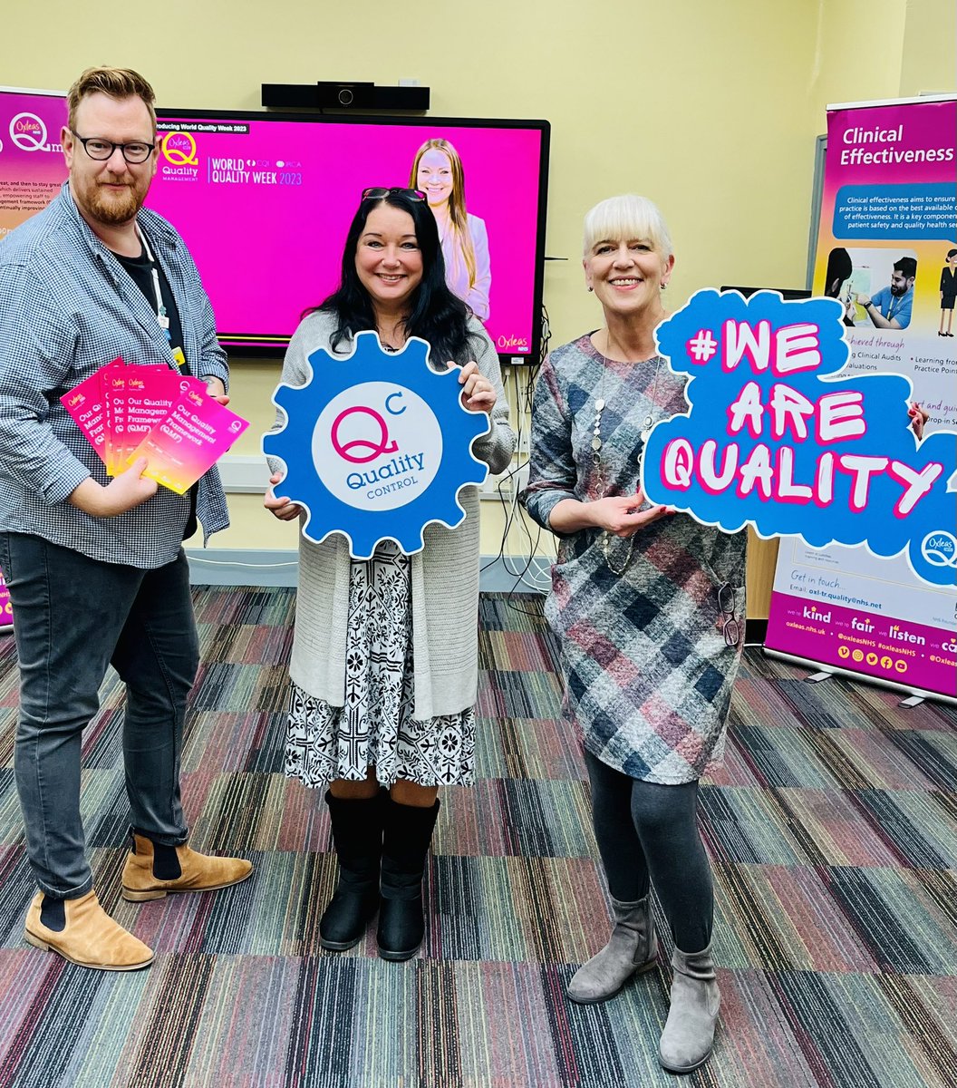 Oxleas Quality Management Team tweet media