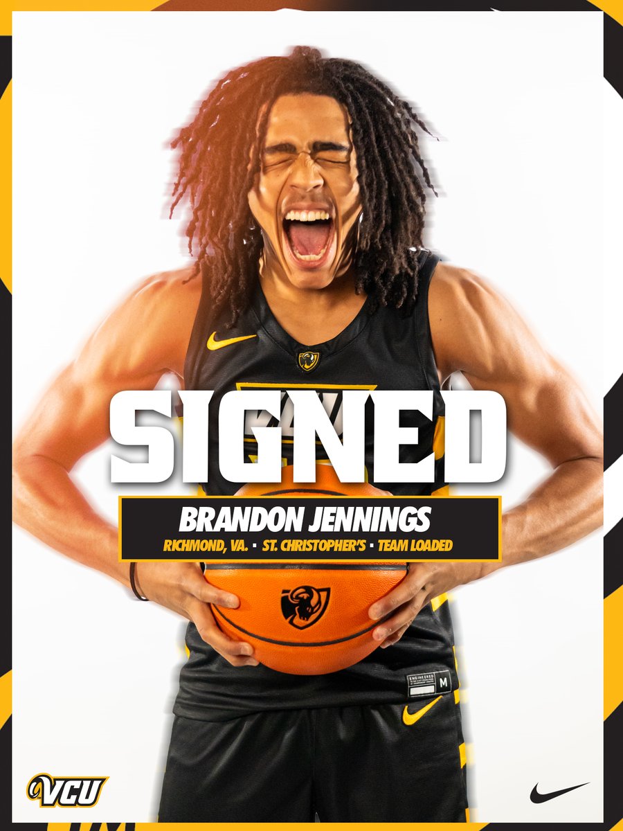 We are thrilled to officially welcome Brandon Jennings to Ram Nation!

✍️🐏

#LetsGoVCU